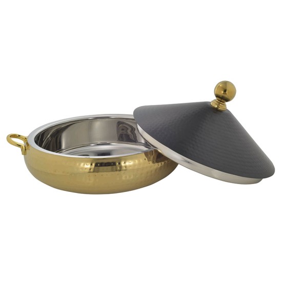 A La Mode Hotpot Black/Gold Finish 4 Ltrs