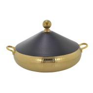 A La Mode Hotpot Black/Gold Finish 4 Ltrs A La Mode Hotpot Black/Gold Finish 4 Ltrs