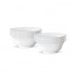 Borosil Fluted 5inch Soup Bowl 6Pcs Set 