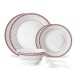 Borosil Larah Fluted Selina 8Pcs Dinner Set