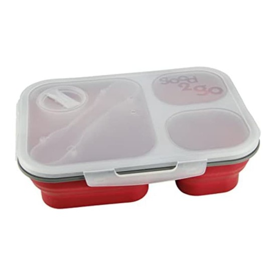 Good2go Expandable Food Box 1.5 L Red