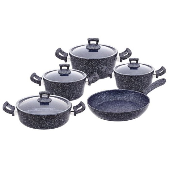 Hascevher Granit 9 Pcs Cookware Set Hascevher Granit 9 Pcs Cookware Set