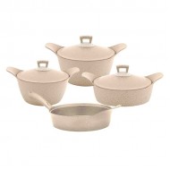 Hascevher Safir Granit 7 Pcs Cookware Set Hascevher Safir Granit 7 Pcs Cookware Set