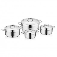 Korkmaz Alfa 8Pcs Casserole Set Korkmaz Alfa 8Pcs Casserole Set