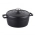 Korkmaz Casta Grill Casserole 24x10.5cm Black