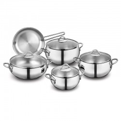Korkmaz Tombik 9Pcs Cookware Set