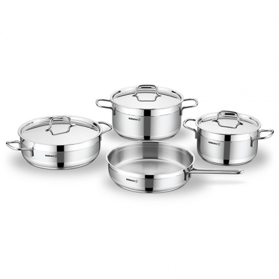 Korkmaz Alfaron 7pcs Cookware Set Korkmaz Alfaron 7pcs Cookware Set