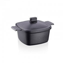 Korkmaz Casterra Square Cast Casserole 20x20x10.5cm/2.9L Korkmaz Casterra Square Cast Casserole 20x20x10.5cm/2.9L