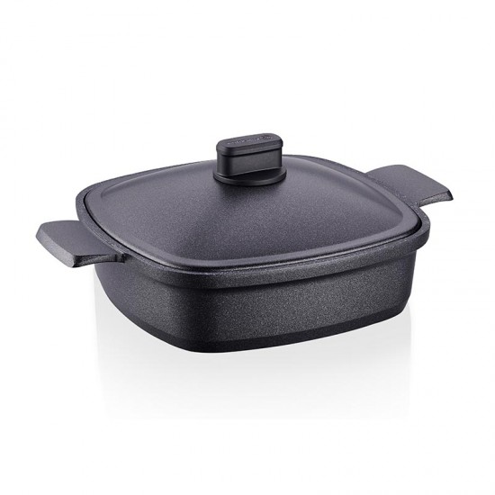 Korkmaz Casterra Square Cast Casserole 26x26x7cm/3.3L Korkmaz Casterra Square Cast Casserole 26x26x7cm/3.3L