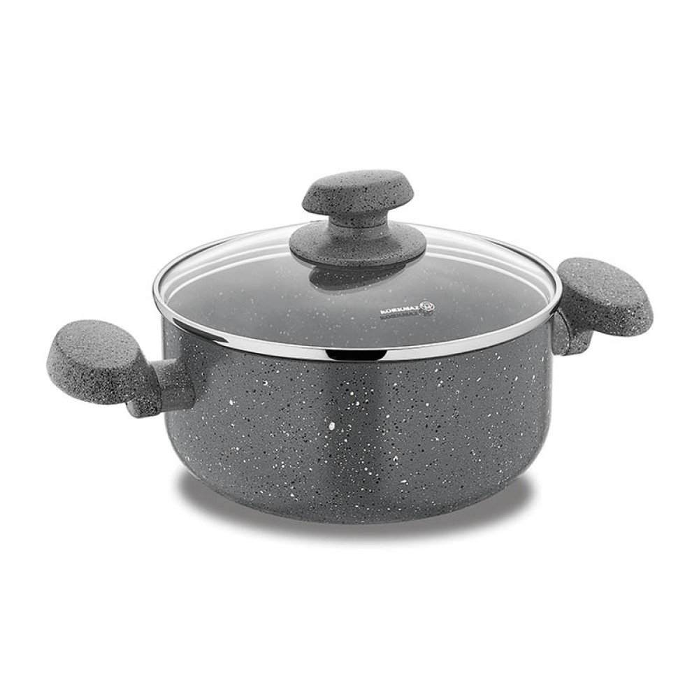 Korkmaz Mia Granit Alu. Casserole 30x14,3