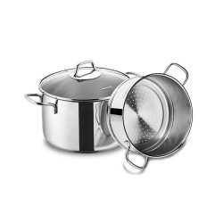 Korkmaz Perla Steamer Set Korkmaz Perla Steamer Set