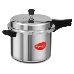 Pigeon Aluminium Pressure Cooker 10 Litres Pigeon Aluminium Pressure Cooker 10 Litres