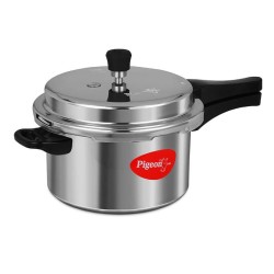 Pigeon Aluminium Pressure Cooker 5 Litres Pigeon Aluminium Pressure Cooker 5 Litres