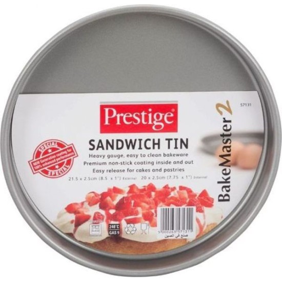 Prestige 20Cm/8" Sandwich Tin
