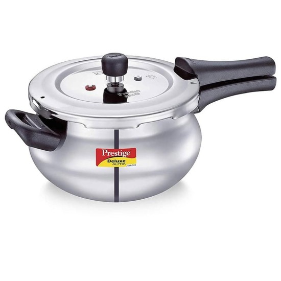 Prestige Deluxe Alpha Svachh S/S Handi Cooker 4 Ltrs