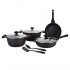 Prestige Essential Granite 9Pcs Cookware Set