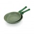 Prestige Essential Granite Frypan Set 24cm+28cm Green