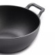 Prestige Cast Iron Deep Kadai 20cm With Glass Lid