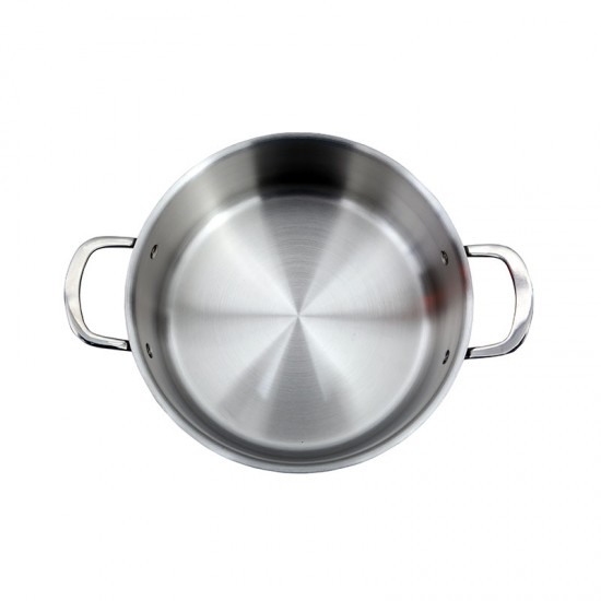 Prestige Triply Stainless Steel Casserole 20cm Prestige Triply Stainless Steel Casserole 20cm