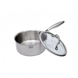 Prestige Triply Stainless Steel Saucepan 16cm Prestige Triply Stainless Steel Saucepan 16cm