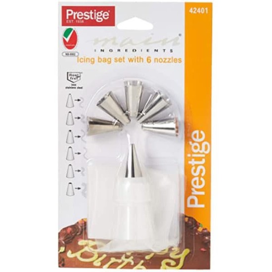 Prestige Ice Bag Set 6 Nozzles
