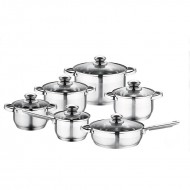 Schon Haus 12Pcs Stainless Steel Cookware Set Schon Haus 12Pcs Stainless Steel Cookware Set